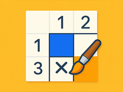                                                                     Color Nonogram Puzzle קחשמ