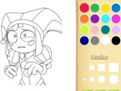                                                                     Pomni Coloring Book For Kids קחשמ