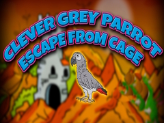                                                                     Clever Grey Parrot Escape from Cage קחשמ