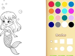                                                                     Mermaid Coloring Book For Kids קחשמ