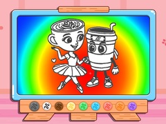                                                                     Coloring Book: Cappuccina Assassino Love Story קחשמ