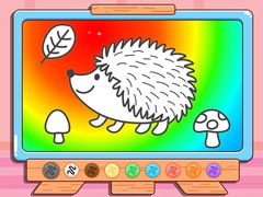                                                                     Coloring Book: Hedgehog קחשמ