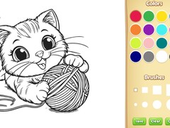                                                                     Cat Coloring Book קחשמ