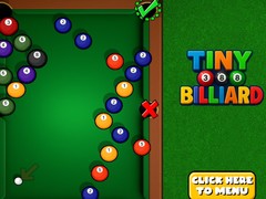                                                                     Tiny Billiard קחשמ