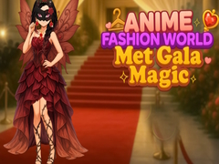                                                                     Anime Fashion World Met Gala Magic קחשמ