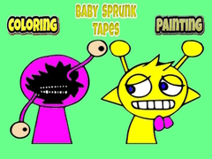                                                                     Coloring Baby Sprunk tapes Painting קחשמ
