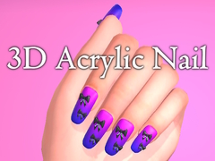                                                                     3D Acrylic Nail קחשמ