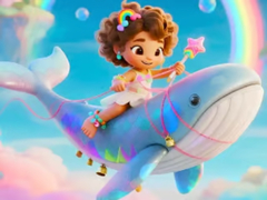                                                                     Jigsaw Puzzle: Whale In Clouds קחשמ
