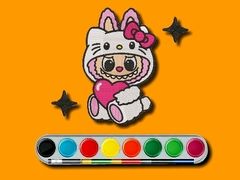                                                                     Labubu Coloring Adventure קחשמ