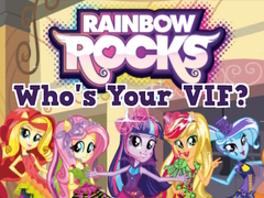                                                                     Rainbow Rocks Who's Your VIF? קחשמ