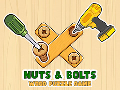                                                                     Nuts & Bolts Wood Puzzle Game קחשמ