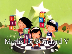                                                                     Maths for Standard V קחשמ