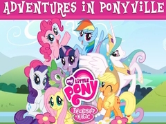                                                                      My Little Pony Friendship magic Adventures in Ponyville קחשמ