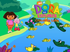                                                                     Dora The explorer  Crocodile Lake קחשמ