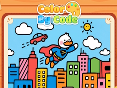                                                                     Color By Code Super Duck קחשמ