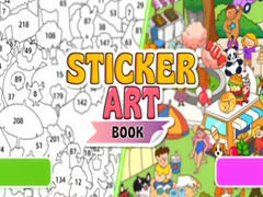                                                                     Sticker Art Book  קחשמ