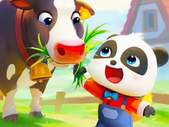                                                                     Jigsaw Puzzle: Baby Panda Cow Ranch קחשמ