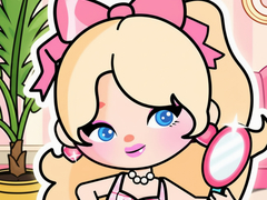                                                                     Jigsaw Puzzle: Aha World Barbie Dollhouse קחשמ