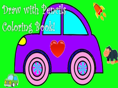                                                                     Draw with Pencils Coloring Book! קחשמ