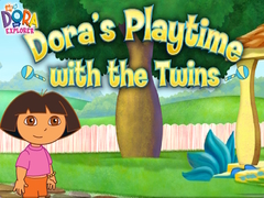                                                                     Dora the Explorer Dora's Playtime with the Twins קחשמ