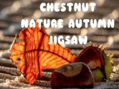                                                                    Chestnut Nature Autumn Jigsaw קחשמ