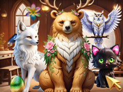                                                                     Mysterious Familiars Enchanted Bestiary קחשמ
