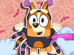                                                                     Coloring Book: Halloween Spooky Bingo & Bluey קחשמ