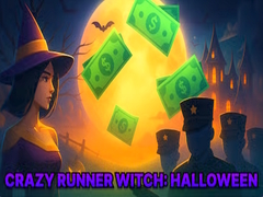                                                                     Crazy Runner Witch Halloween קחשמ