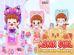 ASMR Girl: Livestream Mukbang קחשמ
