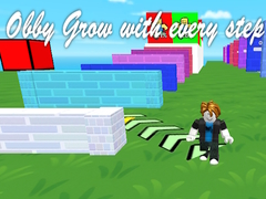                                                                     Obby Grow with every step קחשמ