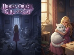                                                                     Hidden Object - Girl and Cat קחשמ