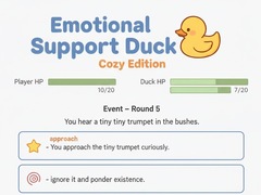                                                                     Emotional Support Duck קחשמ