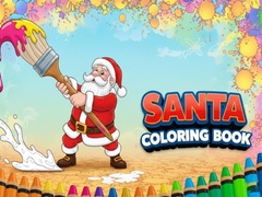                                                                     Santa Coloring Book קחשמ