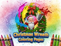                                                                     Christmas Wreath Coloring Pages קחשמ