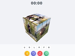                                                                     Football Cube Puzzle קחשמ