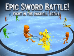                                                                     Epic Sword Battle! Fight in the Ragdoll Arena! קחשמ