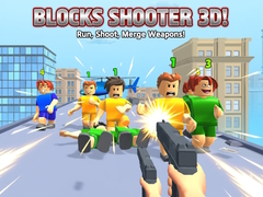                                                                     Blocks Shooter 3D! Run, Shoot, Merge Weapons! קחשמ