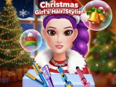                                                                     Christmas Girl's Hair Stylist קחשמ