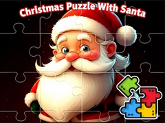                                                                     Christmas Puzzle With Santa קחשמ