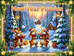                                                                     New Year Puzzles קחשמ