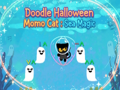                                                                     Doodle Halloween Momo Cat : Sea Magic קחשמ