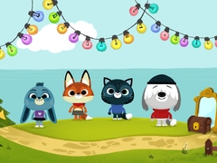                                                                     WoodieHoo Dress Up Animal Fun קחשמ
