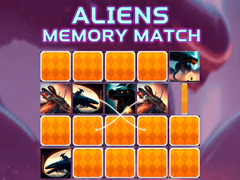                                                                     Aliens Memory Match קחשמ