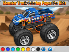                                                                     Monster Truck Coloring Pages For Kids קחשמ