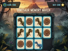                                                                     Dinosaur Memory Match קחשמ