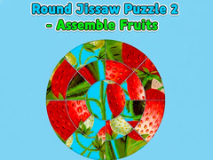                                                                     Round jigsaw Puzzle 2 - Assemble Fruits קחשמ