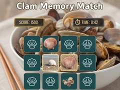                                                                     Clam Memory Match קחשמ