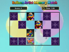                                                                     Balloon Artist Memory Match קחשמ