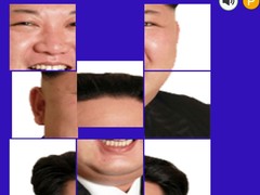                                                                     Kim Jong Un Tile Puzzle קחשמ