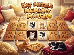                                                                     Cat Puzzle Memory Match קחשמ